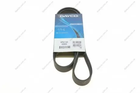 Ремінь генератора поліклиновий DAYCO 6PK1145