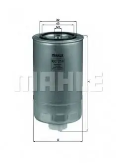 Фильтр топл. (Knecht-Mahle) MAHLE / KNECHT KC214