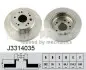 Тормозной диск J3314035 NIPPARTS