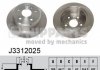 Тормозной диск J3312025 NIPPARTS