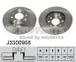 Тормозной диск NIPPARTS J3300908 (фото 1)
