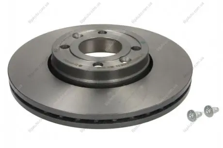 Диск гальмівний DACIA LOGAN, NISSAN, RENAULT, передн., вент. BREMBO 09.9078.11