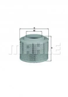 Повітряний фільтр KNECHT MAHLE / KNECHT LX2673