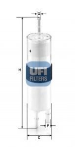 Топливный фильтр UFI 31.962.00