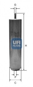 Паливний фільтр UFI 31.952.00 (фото 1)