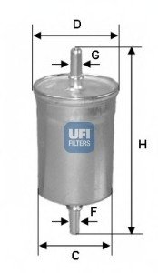 Топливный фильтр UFI 31.844.00 (фото 1)
