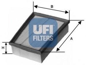Повітряний фільтр UFI 30.390.00 (фото 1)