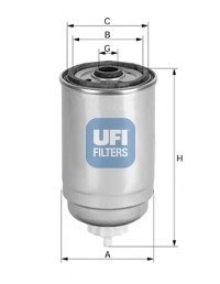 Паливний фільтр UFI 24.401.00