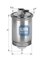 Топливный фильтр UFI 24.365.00