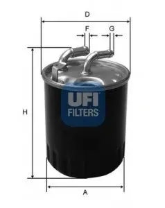 Паливний фільтр UFI 24.077.00