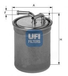Паливний фільтр UFI 24.016.00 (фото 1)