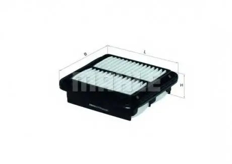 Повітряний фільтр KNECHT MAHLE / KNECHT LX2122