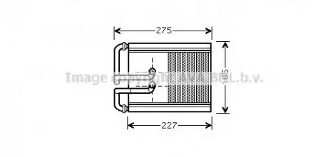 Радиатор отопления AVA AVA COOLING HY 6168
