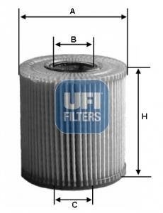 Масляний фільтр UFI 25.180.00 (фото 1)