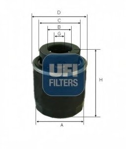 Масляный фильтр UFI 23.573.00 (фото 1)