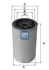 Масляний фільтр UFI 23.249.00 (фото 1)