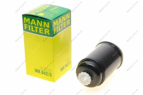 Паливний фільтр MANN WK842/3 (фото 1)