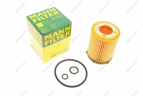 Масляный фильтр MANN HU711/6Z