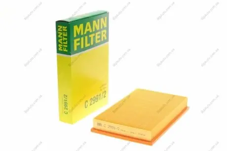 Фільтр повітряний -FILTER C 2991/2 MANN C2991/2
