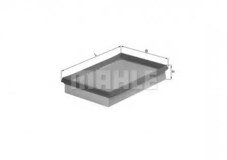 Повітряний фільтр KNECHT MAHLE / KNECHT LX675