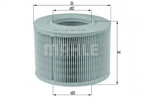 Воздушный фильтр KNECHT MAHLE / KNECHT LX330 (фото 1)