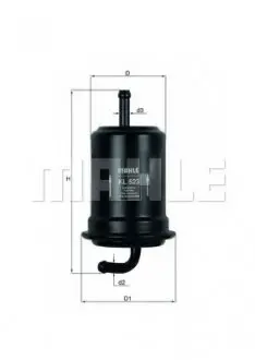 Топливный фильтр KNECHT MAHLE / KNECHT KL523 (фото 1)
