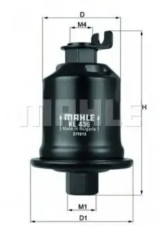 Топливный фильтр KNECHT MAHLE / KNECHT KL436 (фото 1)