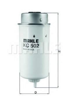 Топливный фильтр MAHLE / KNECHT KC502 (фото 1)