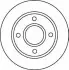 Гальмівний диск передній Mazda 2 / Ford Escort / Fiesta / Ka / Fusion Jurid 562078JC (фото 1)