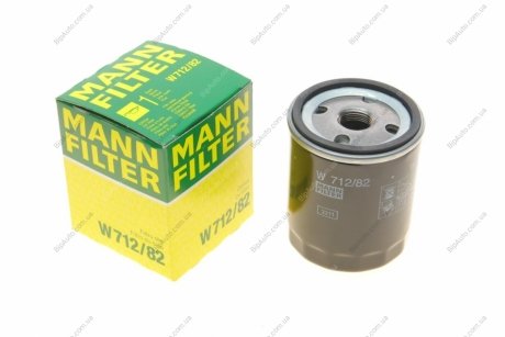 Масляний фільтр MANN W712/82 (фото 1)