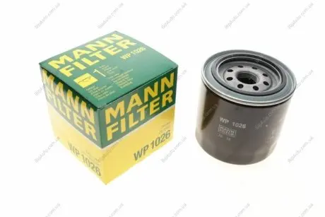 Фильтр масляный MANN WP1026