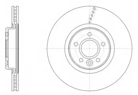 Диск тормозной REMSA 61542.10