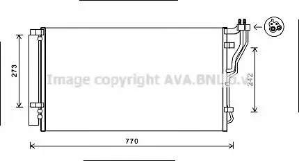 Радіатор AVA AVA COOLING HYA 5246D
