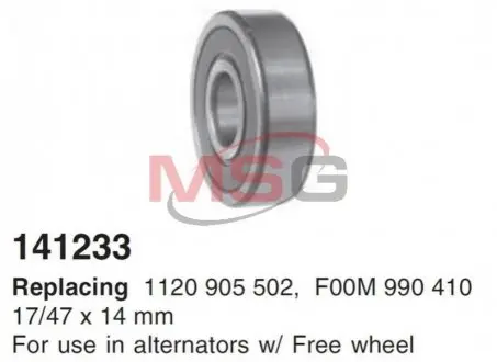 Фото 1 - підшипник CARGO 141233 Підшипник CARGO 141233 (фото 1)