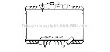 Радiатор AVA AVA COOLING MTA 2062