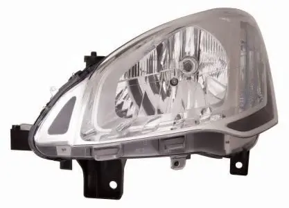 CT BERLINGO 12- Фара передняя, левая, електр. + мотор H4/PY21W/W5W DEPO 552-1141LMLD-EM