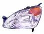 Фара левая  H4 с желтым указателем повор., эл. рег., -04 [DEPO] 217-1138L-LDEMY DEPO