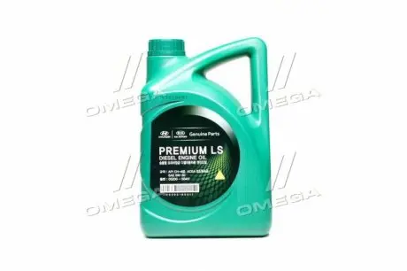Олива моторна Hyundai/Kia Premium LS Diesel 5W-30, 4л. HYUNDAI / KIA MOBIS 05200-00411 (фото 1)
