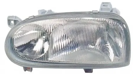 Фара лев. H1/H1, ручн./автомат. регул., GT, GTI, VR6 [] DEPO 441-1115L-LD-E