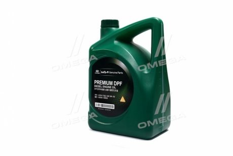 Олива моторна / Premium DPF Diesel 5W-30, 6л. / MOBIS 05200-00620 (фото 1)