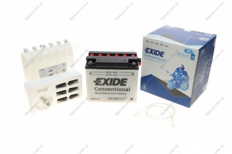 Стартерна батарея (акумулятор) EXIDE EB16L-B (фото 1)