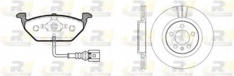 Комплект тормозов, дисковый тормозной механизм ROADHOUSE 863301 (фото 1)