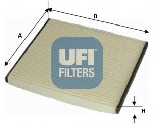 Фильтр, воздух во внутренном пространстве UFI 53.076.00 (фото 1)