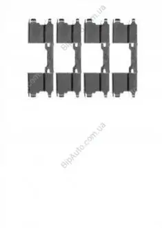 Ремонтный комплект тормозных колодок STARLINE BD PR44
