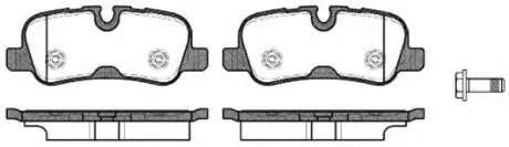 Гальмівні колодки дискові 21159.10 ROADHOUSE 2115910