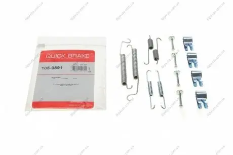 Гальмівні аксесуари (Монтажний комп-кт колодки) QUICK BRAKE 105-0891