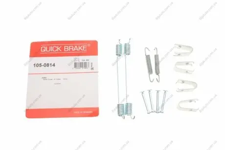 Гальмівні аксесуари (Монтажний комп-кт колодки) QUICK BRAKE 105-0814
