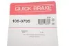 Гальмівні аксесуари (Монтажний комп-кт колодки) QUICK BRAKE 105-0795 (фото 3)