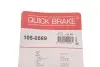 Гальмівні аксесуари (Монтажний комп-кт колодки) QUICK BRAKE 105-0569 (фото 10)