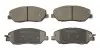 Колодки тормозные дисковые, к-кт. BD S509 STARLINE